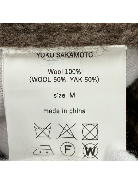 YOKO SAKAMOTO 23AWヤクウールニット