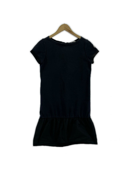 MONCLER 半袖ワンピース スウェットミニOP XS 紺