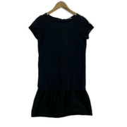 MONCLER 半袖ワンピース スウェットミニOP XS 紺