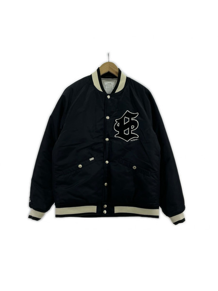 CRIMIE ジャケット ナイロン スタジャン M ブラック