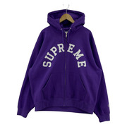 Supreme×Champion Zip Up Hooded Sweatshirt L パープル