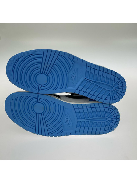 Nike Air Jordan 1 Retro High OG University Blue/UNC Toe28cm[値下]