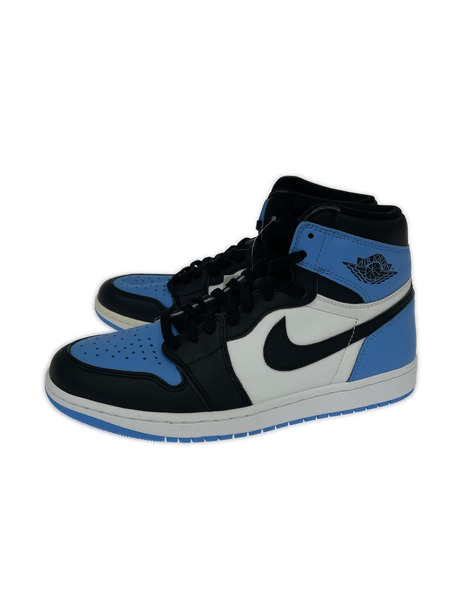 Nike Air Jordan 1 Retro High OG University Blue/UNC Toe28cm[値下]