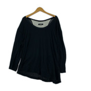 UNDERCOVER 長袖Tシャツ・カットソー 25SS Languid7分袖カットソー 2 黒