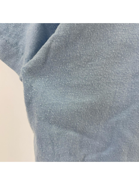 HANES 半袖Tシャツ・カットソー 70s Human SSTEE L ブルー