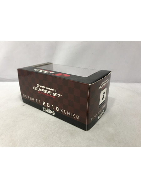 1/43スケールカー エブロ 1/43 クラフトスポーツ モチュール GT-R GT500 2019