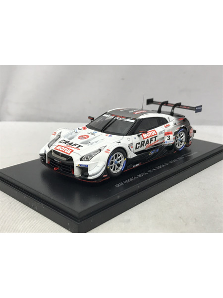 1/43スケールカー エブロ 1/43 クラフトスポーツ モチュール GT-R GT500 2019