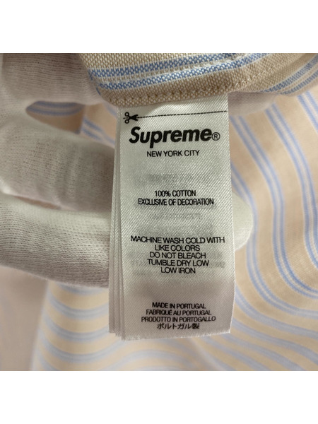 Supreme 半袖シャツ 25ss Loose Fit Oxford S/S Shirt ベージュ S