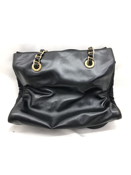 ショルダーバッグ レザーチェーンショルダーバッグ