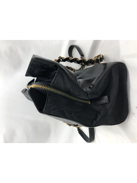 ショルダーバッグ レザーチェーンショルダーバッグ