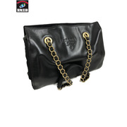 ショルダーバッグ レザーチェーンショルダーバッグ