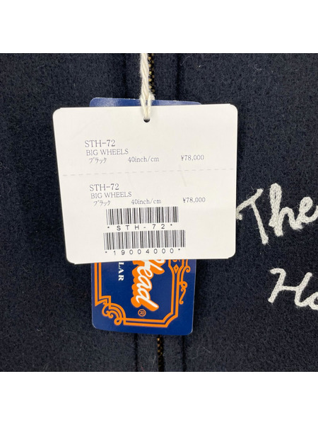 THE FLAT HEAD ジャケット BIG WHEELS カバーオール ブラック 40[値下]