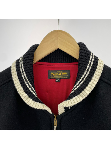 THE FLAT HEAD ジャケット BIG WHEELS カバーオール ブラック 40[値下]