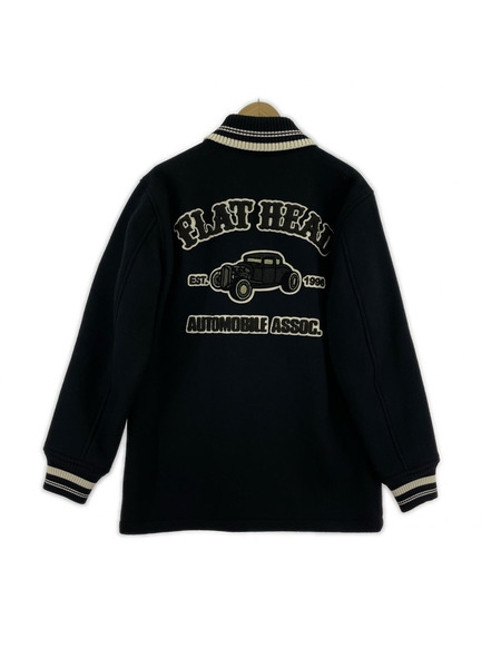 THE FLAT HEAD ジャケット BIG WHEELS カバーオール ブラック 40[値下]