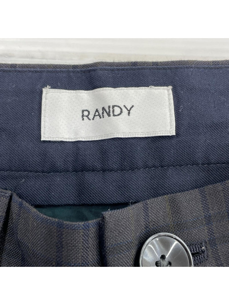 Randy 21AW WHEEL BARROW TRICK WIDE PANTS