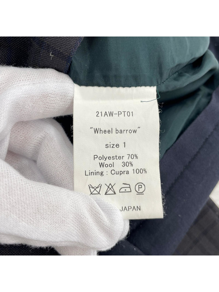 Randy 21AW WHEEL BARROW TRICK WIDE PANTS