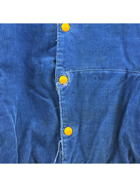 old corduroy stadium jacket 青 M