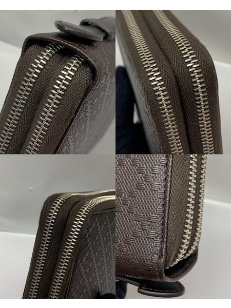 GUCCI ディアマンテ トラベルケース BRN 336298 開封品 グッチ ポーチ ミニバッグ セカンドバッグ クラッチバッグ 財布 長財布 ロングウォレット 