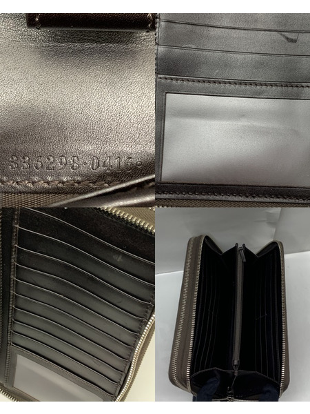 GUCCI ディアマンテ トラベルケース BRN 336298 開封品 グッチ ポーチ ミニバッグ セカンドバッグ クラッチバッグ 財布 長財布 ロングウォレット 
