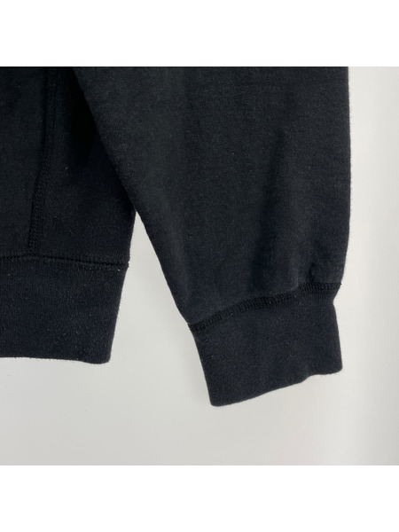 Supreme L/S APPLE HOODED SWEATSHIRT BLK (M)