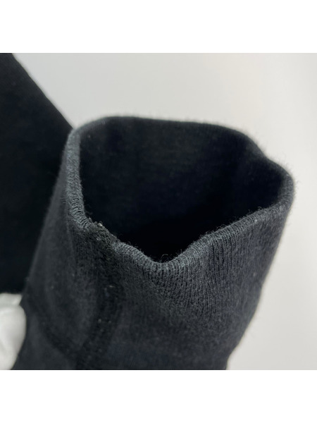 Supreme L/S APPLE HOODED SWEATSHIRT BLK (M)