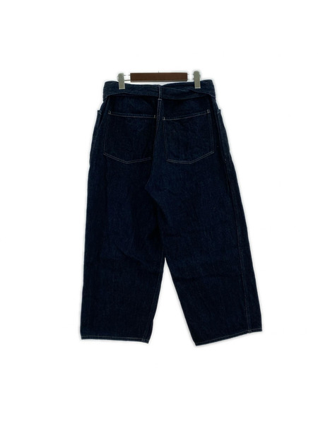 COMOLI デニム・ジーンズ 24AW ベルテッドパンツ インディゴ (2) A03--03001