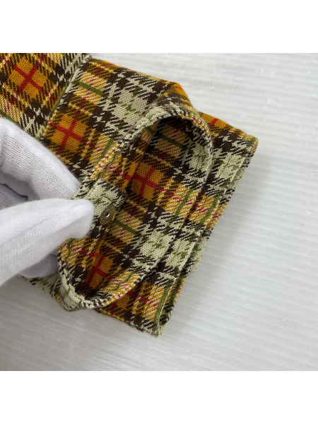 TOYS McCOY 長袖シャツ TAXI DRIVER PRINTED COTTON CHECK SHIRT