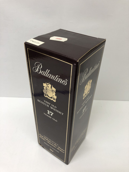 Ballantime's VERY OLD SCOTCH 17 YEARS OLD