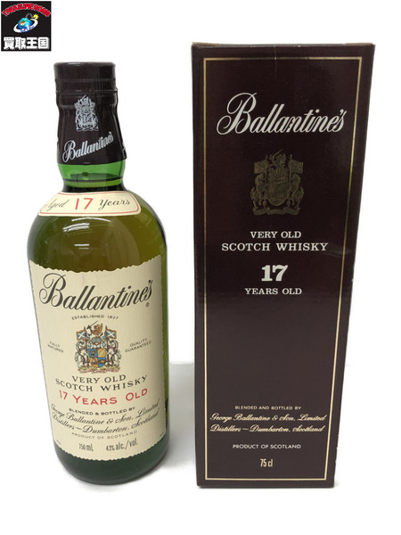 Ballantime's VERY OLD SCOTCH 17 YEARS OLD