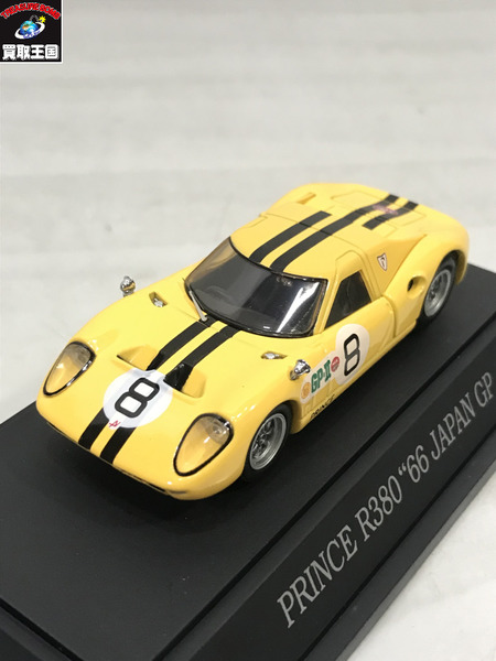 エブロ 1/43 プリンス R380 66 イエロー #8　80