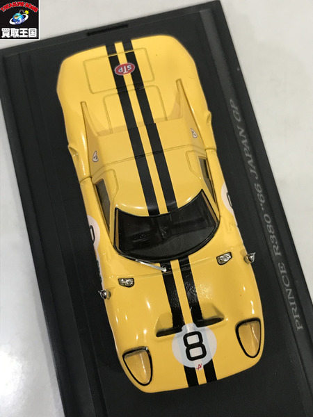 エブロ 1/43 プリンス R380 66 イエロー #8　80