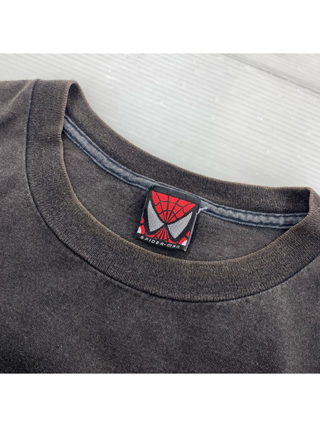 半袖Tシャツ・カットソー SPIDER-MAN ブラック XL
