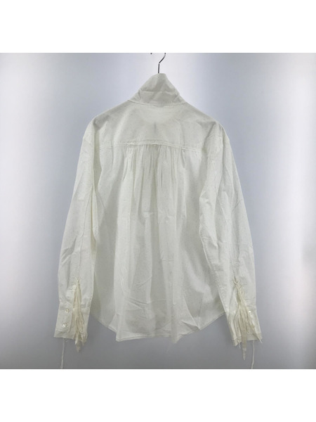 Midorikawa HALF ZIP SHIRT (F) MID18AW-SH02 ホワイト