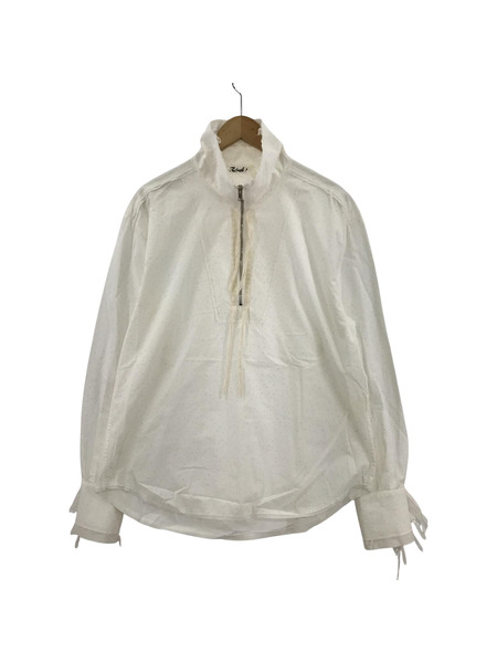 Midorikawa HALF ZIP SHIRT (F) MID18AW-SH02 ホワイト