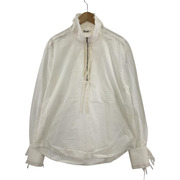 Midorikawa HALF ZIP SHIRT (F) MID18AW-SH02 ホワイト