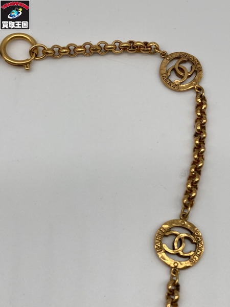 CHANEL シャネル ココマーク ネックレス ゴールドカラー 2 8 刻印