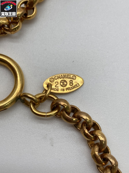 CHANEL シャネル ココマーク ネックレス ゴールドカラー 2 8 刻印