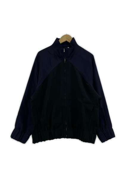 OVERCOAT RAGLAN SLEEVE BLOUSON WITH STAND COLLAR ブルゾン 0