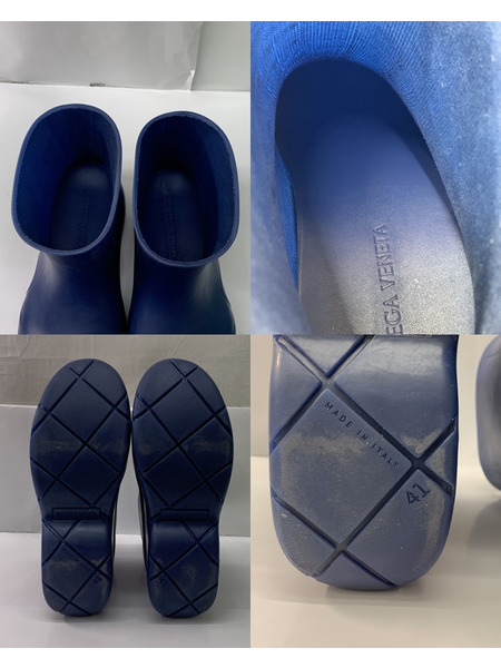 BOTTEGA VENETA パドルブーツ クルーズ Size41 開封品 ボッテガヴェネタ レインブーツ 