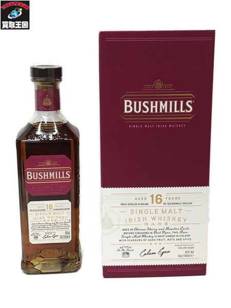 Bushmills 16 Year Old Single Malt Rare Irish Whiskey 