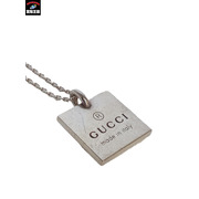 GUCCI/プレート ネックレス 