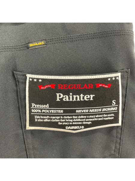 DAIRIKU パンツ "PAINTER" PRESSED PANTS (27) 黒