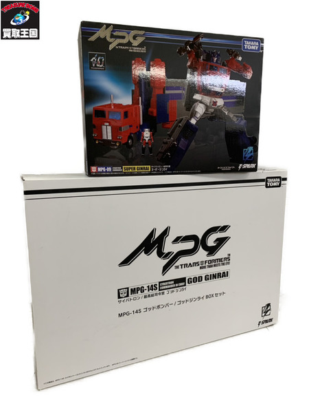 トランスフォーマー MPG-09 スーパージンライ＆MPG-14S ゴッドボンバーセット