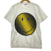 MARNI 半袖Tシャツ・カットソー Smiley Face Graphic Cotton Tee 44 ホワイト