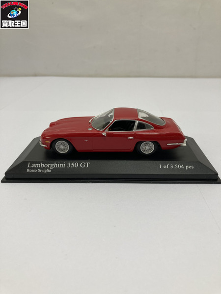 ミニチャンプス ランボルギーニ 350GT レッド  1/43