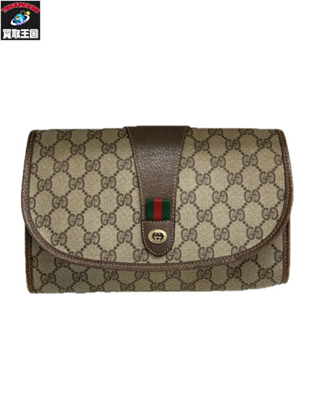 GUCCI OLD シェリーライン クラッチバッグ