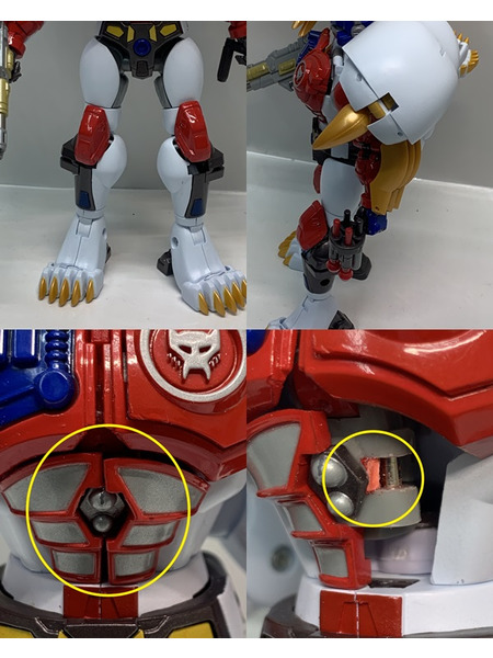 トランスフォーマー ビーストウォーズ MP-48 ライオコンボイ 本体のみ 破損あり 