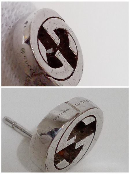 アクセサリーGUCCI/インターロッキング/ピアス