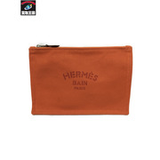 HERMES　ヨッティングPM ポーチ オレンジ