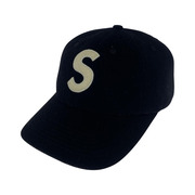 Supreme×LORO PIANA WOOL S LOGO 6 PANEL BLK